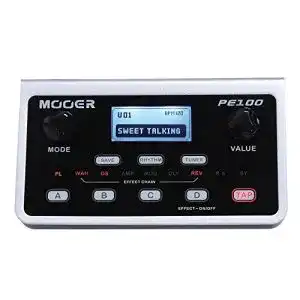 Mooer PE100 Gitarren-Effektgerät in Schwarz