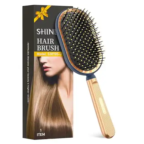 Paddelbürste SHINLEA Haarbürste für Entwirren und Styling