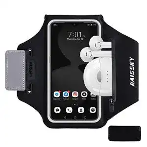 Smartphone-Armband mit Kopfhörer Tasche für Sport und Fitness