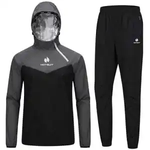 Schwitzanzug Hotsuit Herren Trainingsanzug für Fitness und Sport