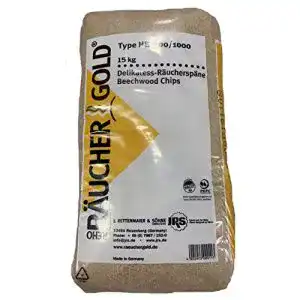 Räuchermehl Räuchergold 15 kg Buchenholz mit Körnung 500-1000