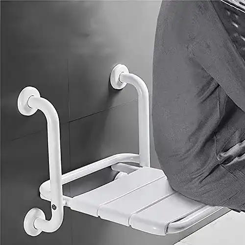 Klappbarer Duschhocker RYUNQ für Wandmontage