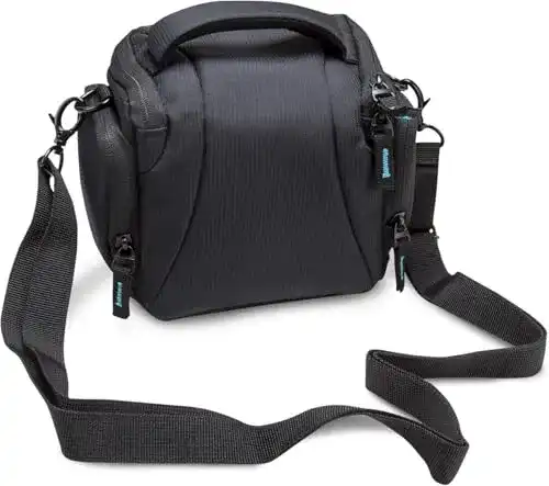 Fotorucksack für DSLR und DSLM Kameras mit Zubehörfächern