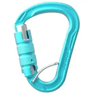 Edelrid HMS-Karabiner Strike Triple FG mit Verschlussmechanismus