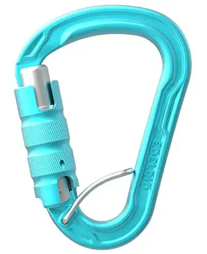 Edelrid HMS-Karabiner Strike Triple FG mit Verschlussmechanismus