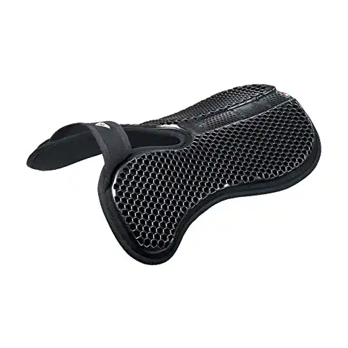 Acavallo Wither Free Hexa Gel Pad Memory für Pferde in Schwarz