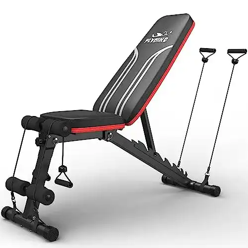 Ganzkörpertrainer FLYBIRD verstellbare Hantelbank für Heimtraining
