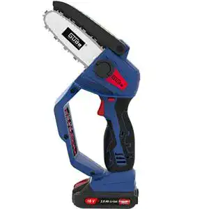 Güde Akku Minikettensäge MK 18-201-05 mit 2 Ah Akku und Ladegerät