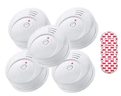 Rauchmelder Set Jeising GS506 G 5er Set mit Brandmeldern