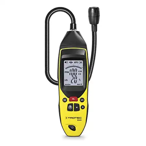 Gasdetektor Trotec BG40 tragbares Messgerät zur Gaslecksuche