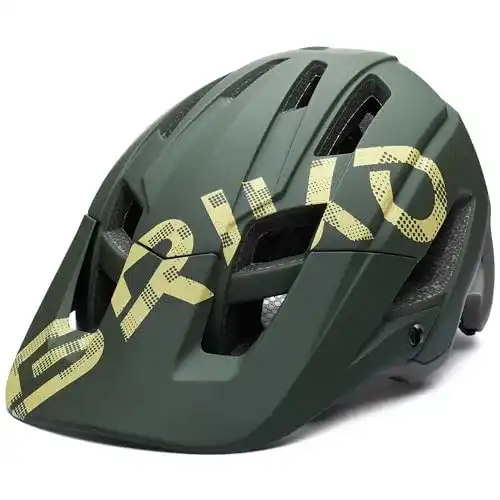 Briko Unisex Fahrradhelm Dukon für Erwachsene, Matt Thatch Green