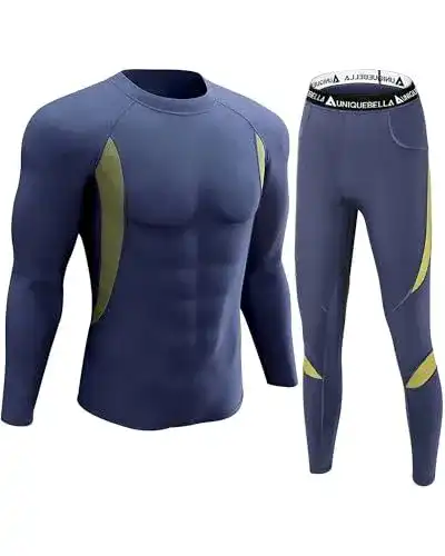 Ski-Unterwäsche Herren UniqueBella Thermo Unterwäsche Set