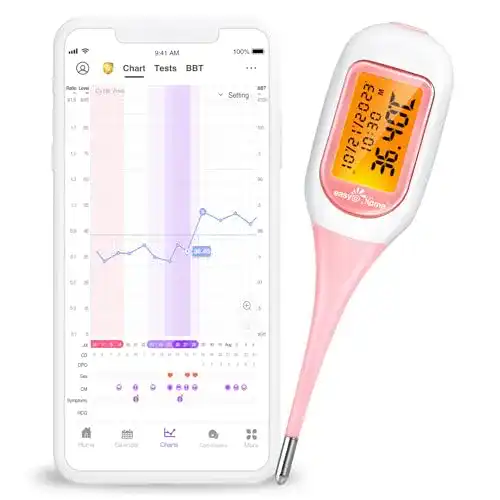 Zykluscomputer und Basalthermometer von Easy@Home zur Fruchtbarkeitskontrolle