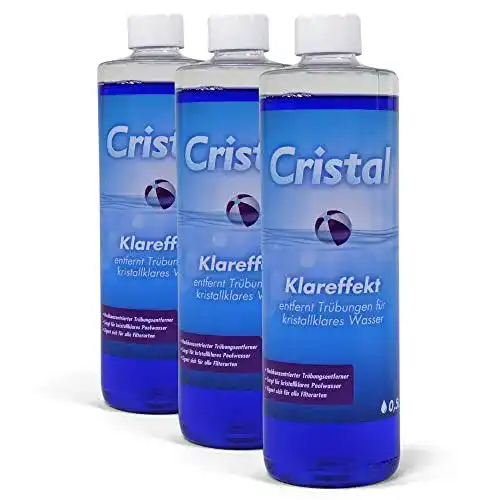 Flockungsmittel für Pools und Whirlpools – Cristal Klareffekt