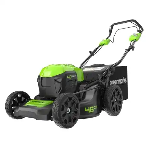 Akku-Rasenmäher für große Flächen Greenworks GD40LM46SP