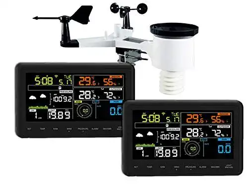 Froggit WH3000 SE PRO Wetterstation mit WiFi und Farbdisplay