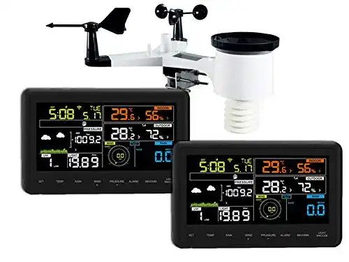 Froggit WH3000 SE PRO Wetterstation mit WiFi und Farbdisplay