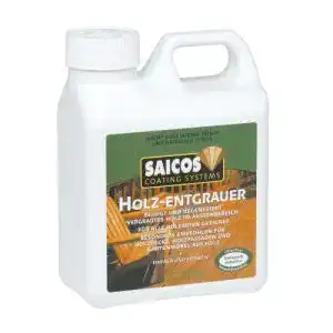 Holz-Entgrauer Saicos 8130 412 Konzentration 1,0 l für Holzflächen