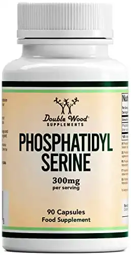 Phosphatidylserin Nahrungsergänzungsmittel von Double Wood mit 90 Kapseln