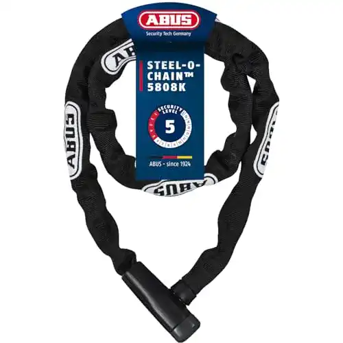 Abus Kettenschloss Steel-O-Chain 5805K für Fahrräder