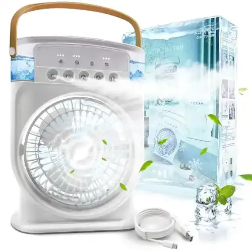 Mini-Luftkühler Bseical mobile Klimaanlage 4 in 1 ohne Abluftschlauch