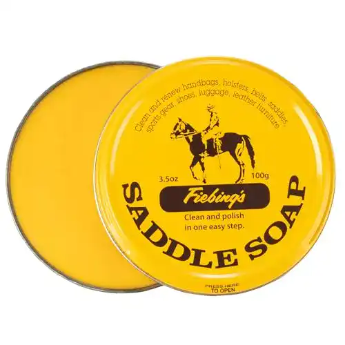 Fiebing’s Sattelseife 100 ml für Lederpflege und Reinigung