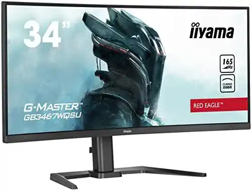 iiyama G-Master Red Eagle Gaming Monitor GB3467WQSU 34 Zoll
