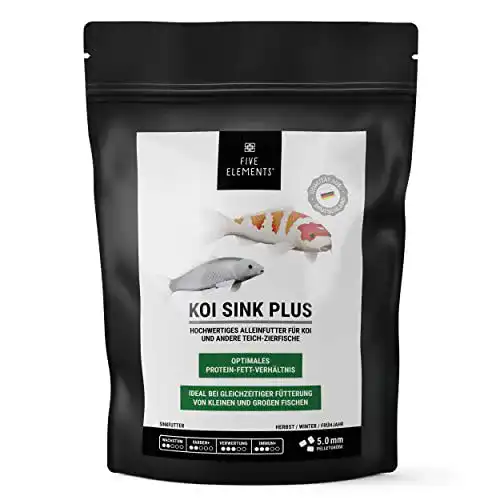 Koifutter Five Elements Koi Sink Plus 1,4 kg für Teichfische