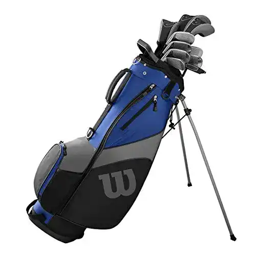 Golfschläger Wilson 1200 TPX Herren Golf Komplettset mit Stahl- und Graphitschäften