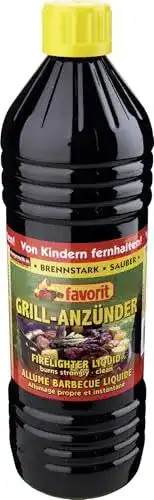 Flüssiger Grillanzünder 1 Liter Geruchsneutral und Ökologisch