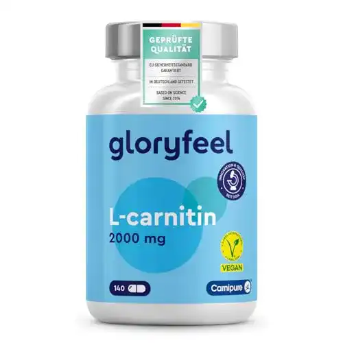 L-Carnitin gloryfeel 2000 mit Carnipure von Lonza