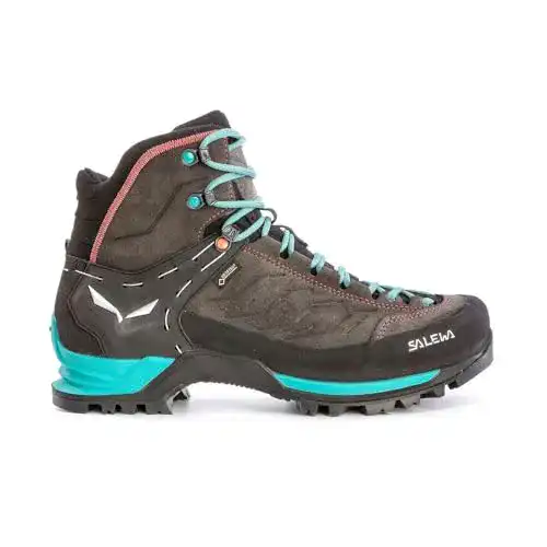 Wasserdichte Bergschuhe Damen Salewa Mountain Trainer Mid für alpine Touren