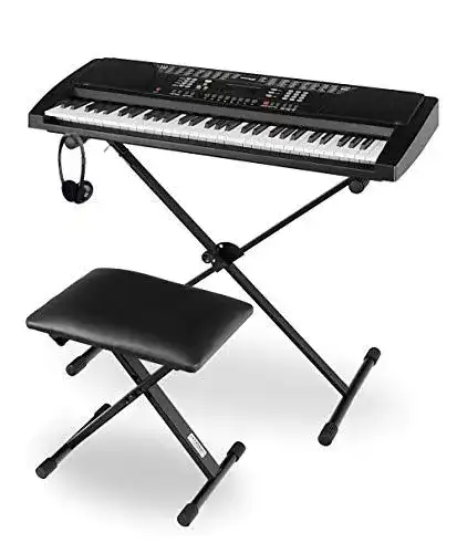 Keyboard Funkey Super Kit 61 Tasten Set für Einsteiger mit 100 Sounds
