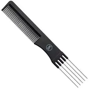 Toupierkamm K-Pro mit Metallgabel und feinen Zähnen