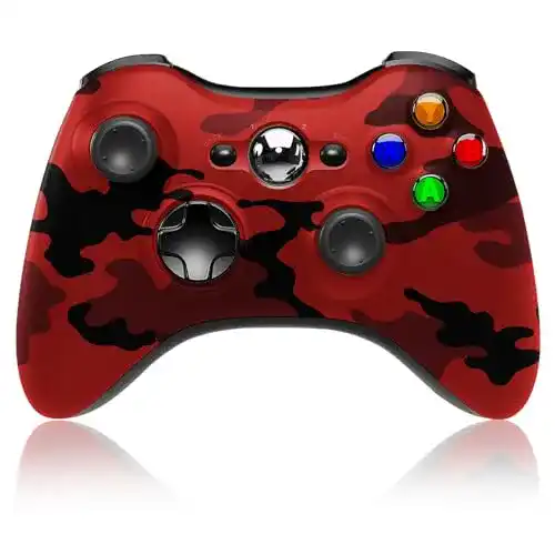 Swctim Wireless Controller für Xbox 360 und PC mit 2.4GHz Technologie