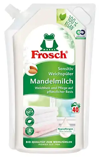 Frosch Mandelmilch Sensitiv-Weichspüler vegan 1000 ml