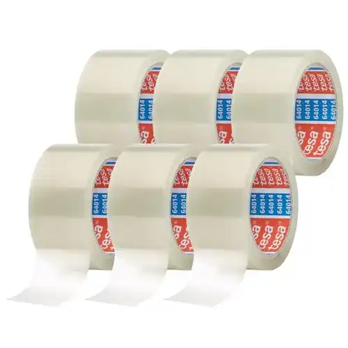 Paketklebeband tesa pack 64014, 6er Pack, geräuscharm