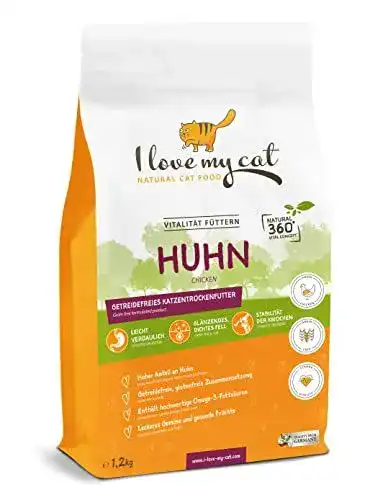 Katzenfutter ohne Zucker und Getreide von I Love My Cat