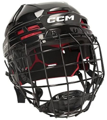 Eishockey Helm CCM Tacks 70 Combo Senior in Größe M und Schwarz