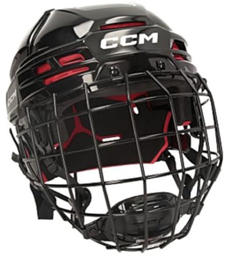 Eishockey Helm CCM Tacks 70 Combo Senior in Größe M und Schwarz