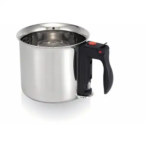 Simmertopf Beka 1,7L doppelwandig, Spezialgriff