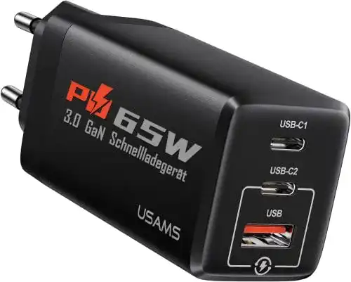 USB Schnellladegerät Pluggify USB C Ladegerät mit 3 Anschlüssen