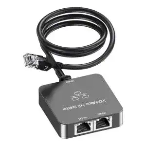 LAN-Splitter Uzifhdhi 1 auf 2 mit Ethernet Kabel