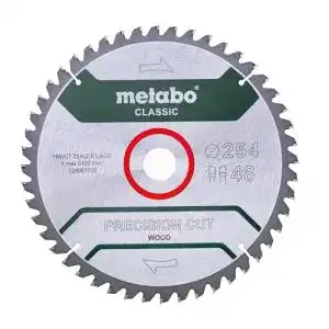 Kreissägeblatt 254×30 mm Metabo für präzise Holzschnittarbeiten