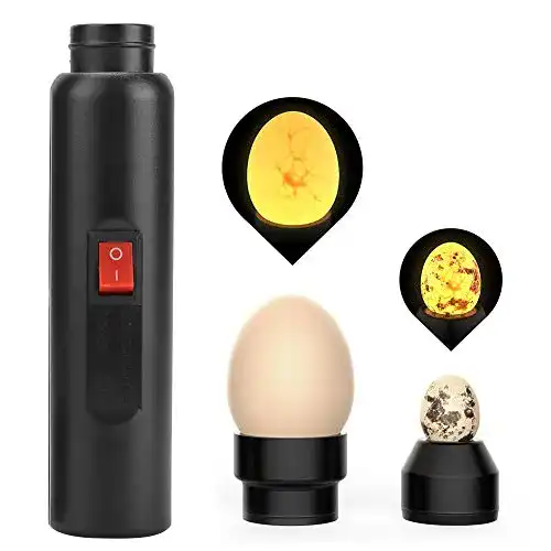 LED Eierkerze Brrnoo für Hühnereier zur Überwachung des Embryonalwachstums
