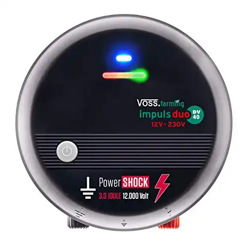 Weidezaungerät VOSS.farming 12V und 230V für Tierhaltung