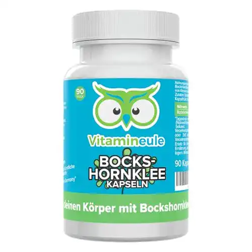 Bockshornklee-Kapseln von Vitamineule hochdosiert und vegan
