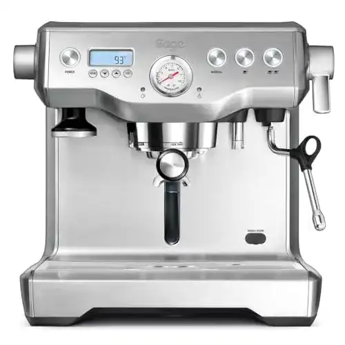 Sage Espressomaschine The Dual Boiler mit manuellem Milchaufschäumer