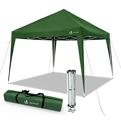 Grillpavillon Vounot faltbar 3x3m mit 4 Sandsäcken