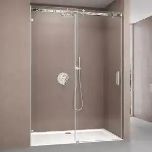 Duschtür Doporro Nischentür für Dusche mit Schiebetür